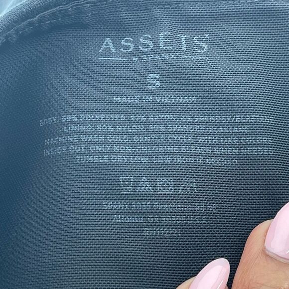 Assets by Spanx Women’s Black Ponte Full Length Pull-On Shaping Leggings Small - Picture 13 of 15